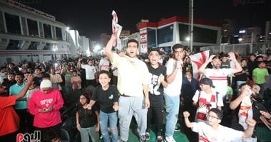 احتفالات جنونية داخل القلعة البيضاء احتفالا بتتويج الزمالك ببطولة الدورى المصري