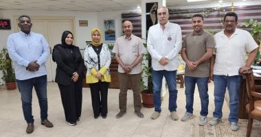 جهاز مدينة طيبة يستقبل وفد نقابة المهندسين بالأقصر لبحث سبل التعاون