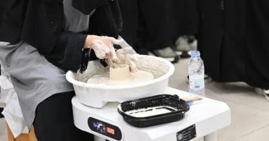 بيت الثقافة بجازان ينظم ورشا متخصصة فى التشكيل بالدولاب والخزف اليدوى