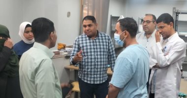 وكيل صحة الأقصر يتفقد مستشفى الحميات وتشغيل أحدث جهاز لمعالجة النفايات.. صور