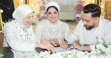 الدكتورة أسماء مرعي أول مأذونة سيدة لقرية الدلجمون بالغربية