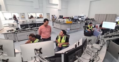 اليوم السابع داخل مركز التحكم والسيطرة لمشروع المونوريل