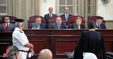 هئية المحكمة برئاسة المستشار الدكتور محمد ياسر أبو الفتوح