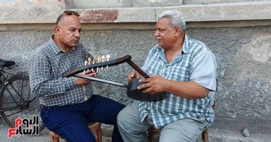 وفاة محمد ميدا أقدم عازفى وصانعى السمسمية بالإسماعيلية بعد رحلة طويلة مع تراث القناة