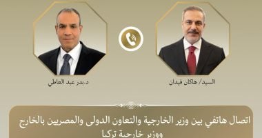 وزير الخارجية ونظيره التركى