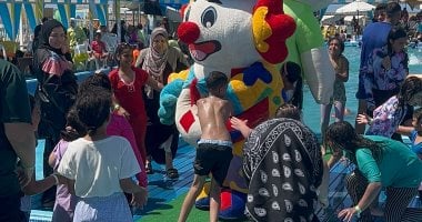 إقبال كثيف من المواطنين على الألعاب المائية والمنتجعات بثالث أيام عيد الأضحى