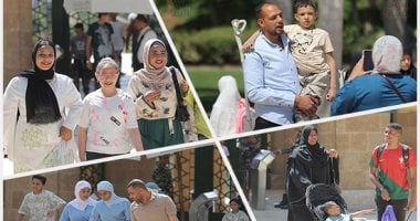 المتنزهات تحتضن الآلاف من الأسر المصرية فى رابع أيام عيد الأضحى