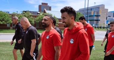 جولة سير للاعبي منتخب مصر