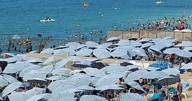 حصاد إجازة الأضحى.. شواطئ الإسكندرية تستقبل ربع مليون زائر خلال أيام العيد.. 16 تصريحا لإقامة الحفلات.. التعامل مع 225 شكوى على الشاطئ من خلال الخطوط الساخنة.. ورفع عدد الشواطئ المجانية إلى 3 
