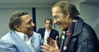 محمود ياسين وعادل إمام
