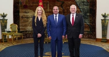 الرئيس السيسى يستقبل وفد مؤتمر رؤساء المنظمات اليهودية الأمريكية الكبرى