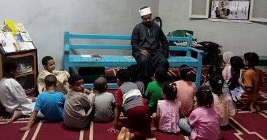 البرنامج الصيفى بوابة أوقاف الأقصر لدعم أطفال القرى والنجوع في المساجد.. صور