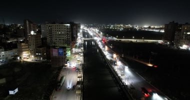 تعرف على مدينة كفر الشيخ من إطلالة ليلية متميزة... صور