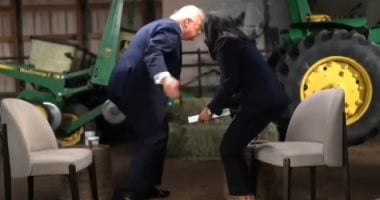 ترامب يهاجم صحفية وينسحب على الهواء من لقاء مع قناة إن بي سي.. فيديو