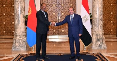 الرئيس السيسى يؤكد التزام مصر الثابت بدعم سيادة إريتريا وسلامة أراضيها
