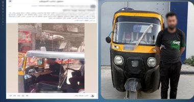 ضبط سائق توك توك تعدى على صاحب سيارة فى القاهرة.. فيديو