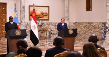 الرئيس السيسى: ملتزمون بدعم مشروعات السدود بالكونغو الديمقراطية لتحقيق التنمية لشعبها