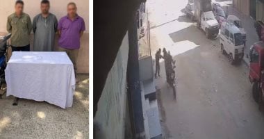 ضبط لصين سرقا سلسلة ذهبية بأسلوب الخطف بالجيزة