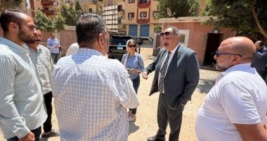 رئيس مياه القناة يتابع تنفيذ مشروع رفع كفاءة الصرف بأرض الجمعيات بالإسماعيلية