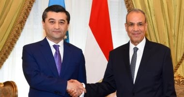 وزير الخارجية يستضيف نظيره الأوزبكستاني