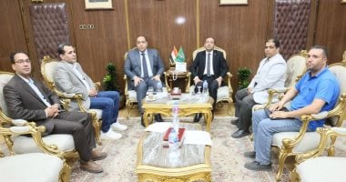 محافظ المنوفية يستعرض معدلات الأداء ونسب الإنجاز ببعض المشروعات 