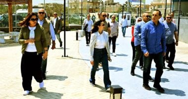 رئيس الوزراء خلال تفقده قصر الملك فاروق بإدفينا:القصر ده لازم يعاد استغلاله تانى.. صور 