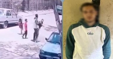 ضبط المتهم بحمل طفل وإلقائه أرضا بمنشأة ناصر..فيديو