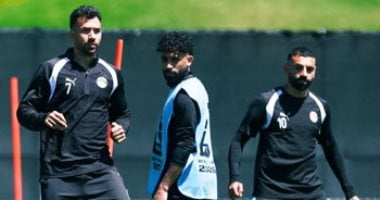 منتخب مصر يختتم تدريباته استعدادا لبلجيكا فى ضربة البداية بالمونديال