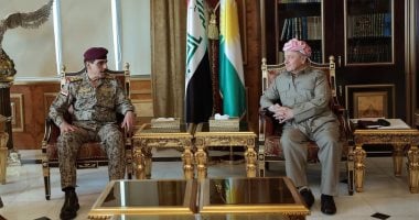 مسعود بارزاني يستقبل رئيس أركان الجيش العراقي