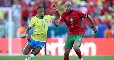 مباراة البرازيل والمغرب