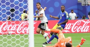 موسيالا لحظة تسجيل الهدف الرابع