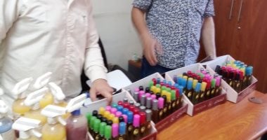 ضبط سلع منتهية الصلاحية ومجهولة المصدر وتحرير محاضر للمخالفين في الغربية