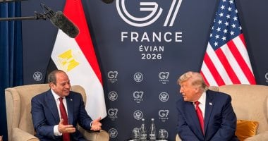 الرئيس السيسى لترامب: الاتفاق مع إيران يمهد الطريق لإنهاء الحرب والتصعيد بمنطقة