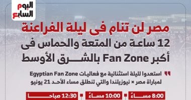 العاصمة الإدارية تفتح أبوابها: 12 ساعة من المتعة الكروية والترفيه في أكبر Fan Zone بالشرق الأوسط