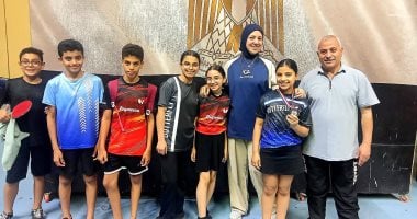روضة إبراهيم بطل المشروع القومي للموهبة تحصد برونزية الجمهورية لتنس الطاولة