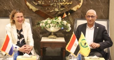 محافظ شمال سيناء يستقبل وفدًا هولنديًا للاطلاع على جهود مصر الداعمة لغزة