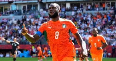 فرانك كيسيه يدخل تاريخ كوت ديفوار بهدف تاريخى أمام ألمانيا فى كأس العالم.. صور 