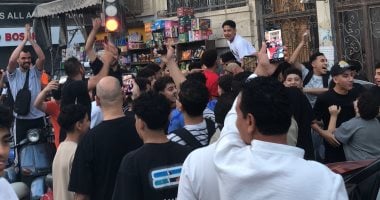 احتفالات في شوارع المحلة بعد فوز تاريخي لمنتخب مصر