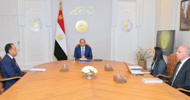 اجتماع السيد الرئيس عبد الفتاح السيسي مع الدكتور مصطفى مدبولى