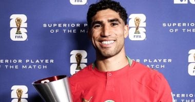 أشرف حكيمي نجم منتخب المغرب
