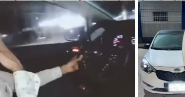 الداخلية تكشف حقيقة إشعال شخص سيجارة مخدرات أثناء القيادة 