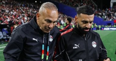 حسام حسن عن تغيير محمد صلاح: هو اللي طلب الخروج وننتظر تشخيص إصابته