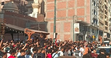 احتفالات جماهير المنوفية 