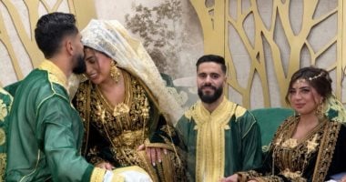 محمود بنتايك يحتفل بزفافه للمرة الثانية على سندس أحمد سليمان في المغرب