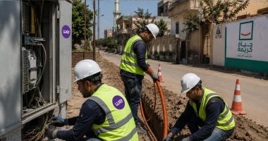 المصرية للاتصالات: توصيل الألياف الضوئية لـ5 مليون خط فى 1250 قرية ضمن "حياة كريمة" 