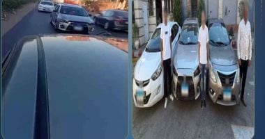 ضبط المتهمين بالاستعراض بسيارات بموكب الزفاف