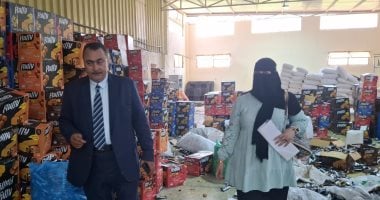 ضبط مخبزًا استولى على 2.25 طن دقيق مدعم والتحفظ على 180 ألف قطعة كيك فاسدة بالإسماعيلية