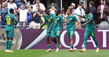 بلجيكا ضد السنغال.. إسماعيلا سار يعزز تقدم أسود التيرانجا بالهدف الثاني.. صور 