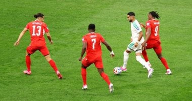 مساحات سبورت : كأس العالم 2026.. سويسرا تتقدم على الجزائر يهدف نظيف فى الشوط الأول
