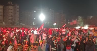 فرحة جماهير المنوفية بتأهل منتخب مصر إلى دور الـ 16 فى كأس العالم مباشر